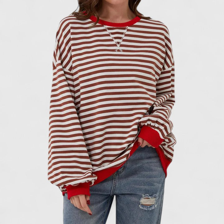 Annie Boutique™ | Classic Striped Sweater