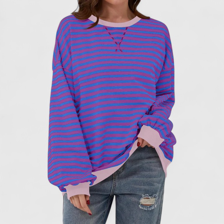 Annie Boutique™ | Classic Striped Sweater