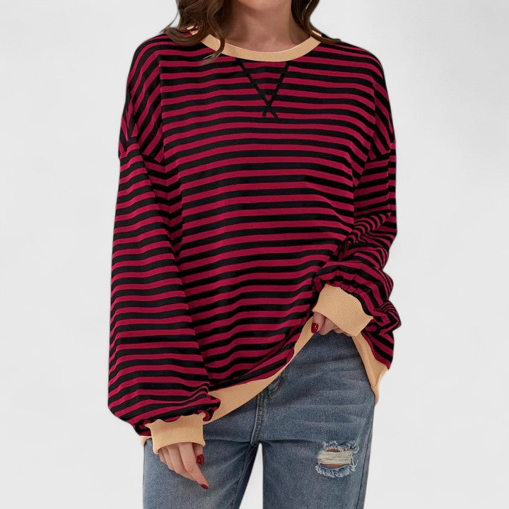 Annie Boutique™ | Classic Striped Sweater