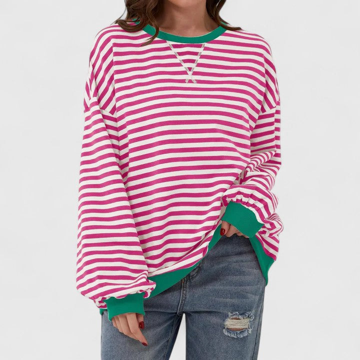 Annie Boutique™ | Classic Striped Sweater