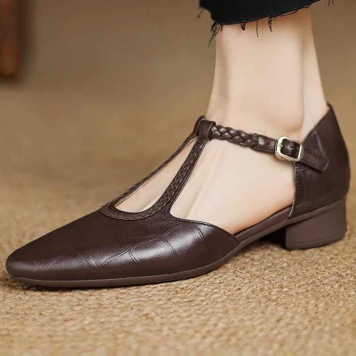 Annie Boutique™| Kepa Leather Mary Janes