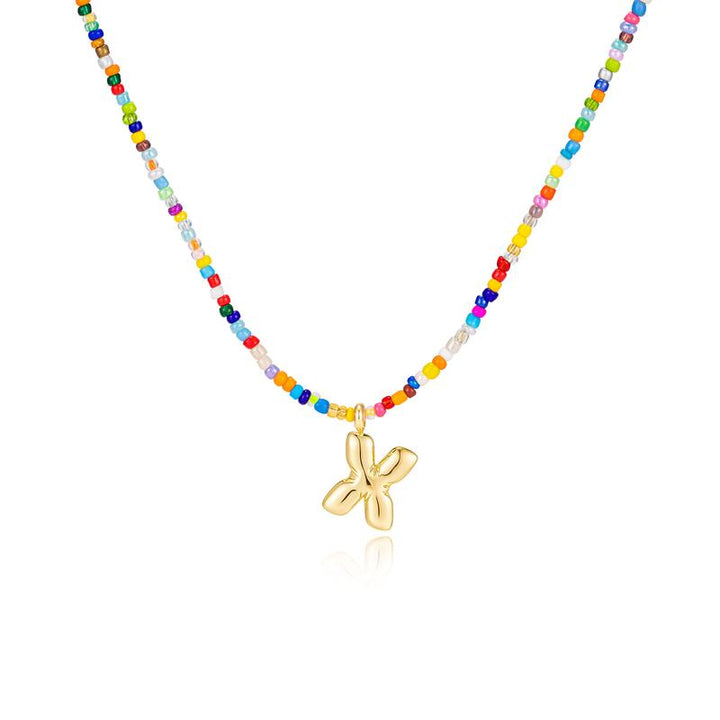 MACY™ - Colorful Bubble Letter Necklace