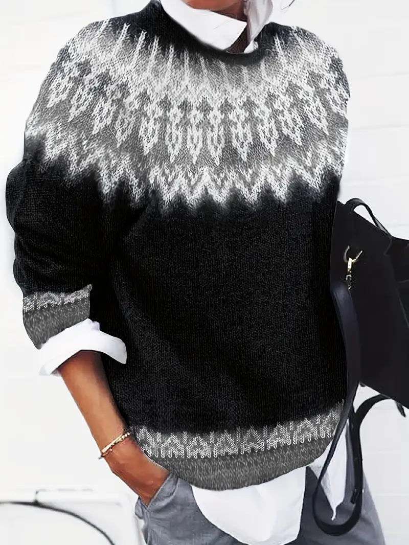 Annie Boutique™| Nordic Charm Sweater