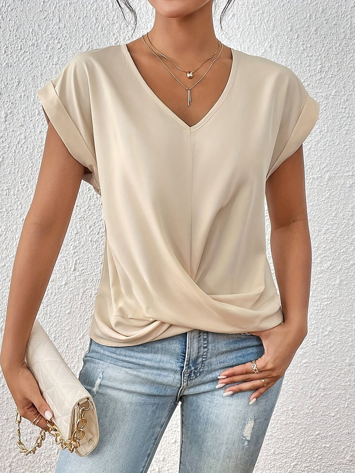 Annie Boutique™ | Relaxed Front Twist Top