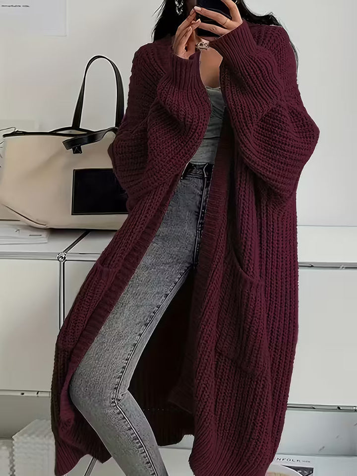 Annie Boutique™| Long Knitted Cardigan Women