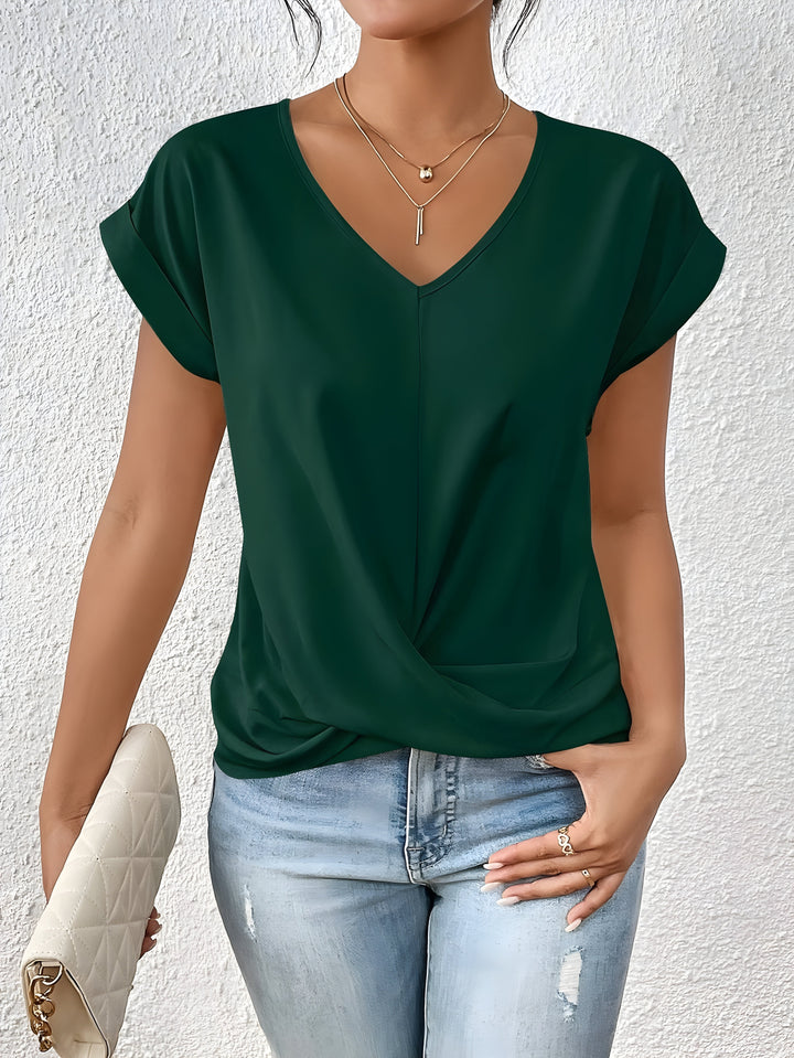Annie Boutique™ | Relaxed Front Twist Top