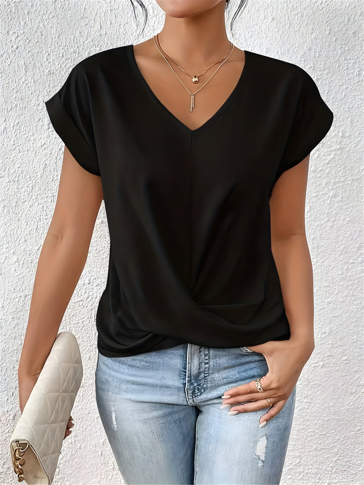 Annie Boutique™ | Relaxed Front Twist Top