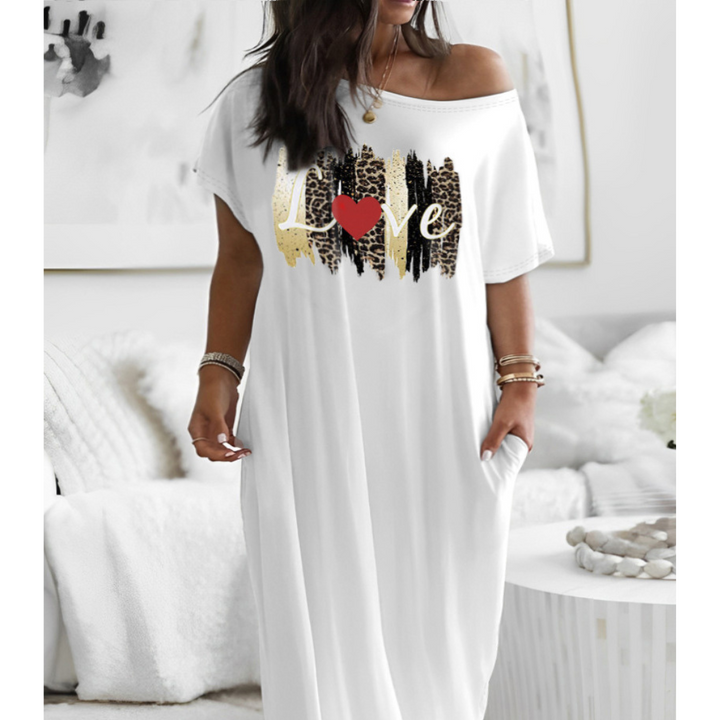 LUNARI™ - Loose Fit Round Neck Sleep Nightdress