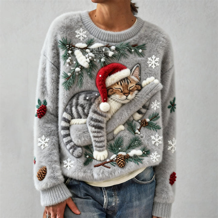 GattoInverno™ | Soft Christmas Sweater for Women