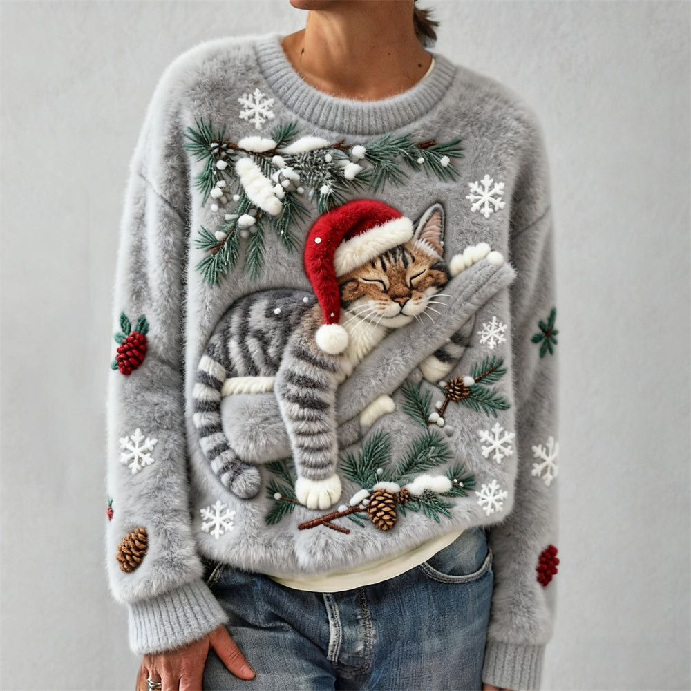 GattoInverno™ | Soft Christmas Sweater for Women