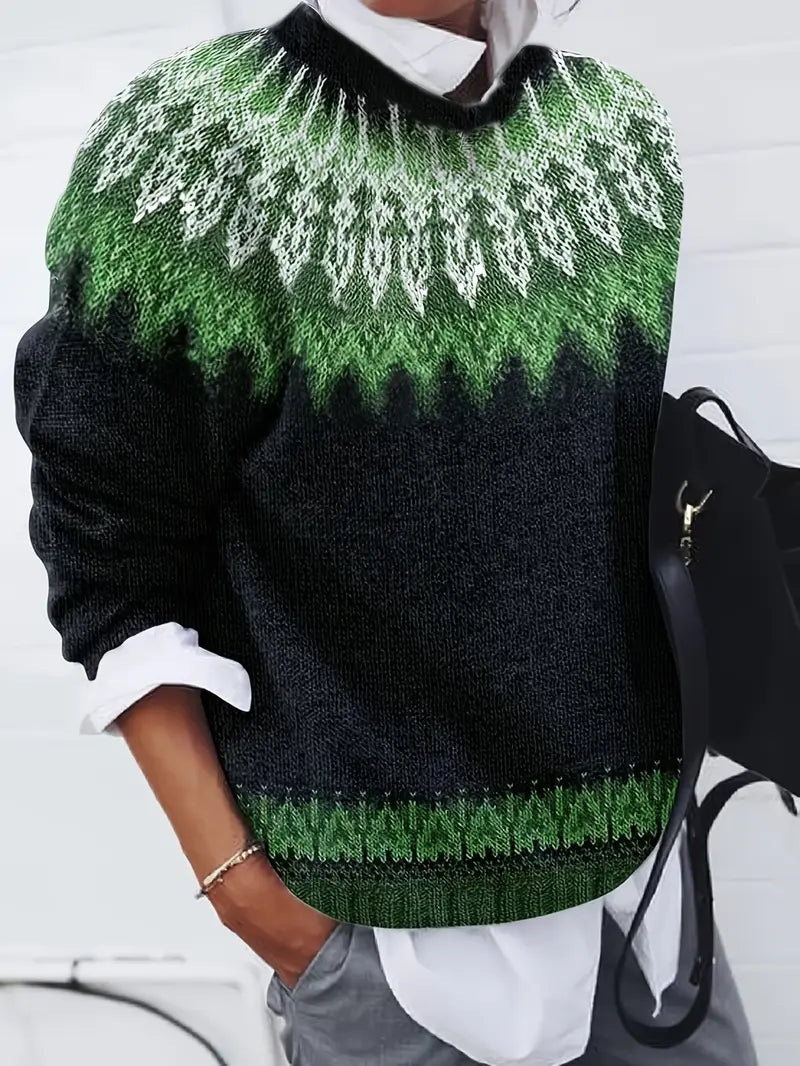 Annie Boutique™| Nordic Charm Sweater
