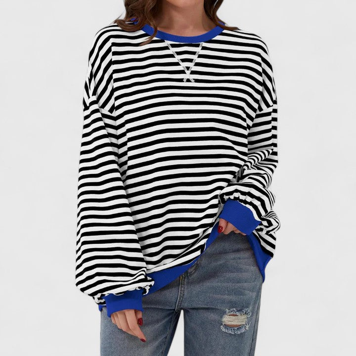Annie Boutique™ | Classic Striped Sweater