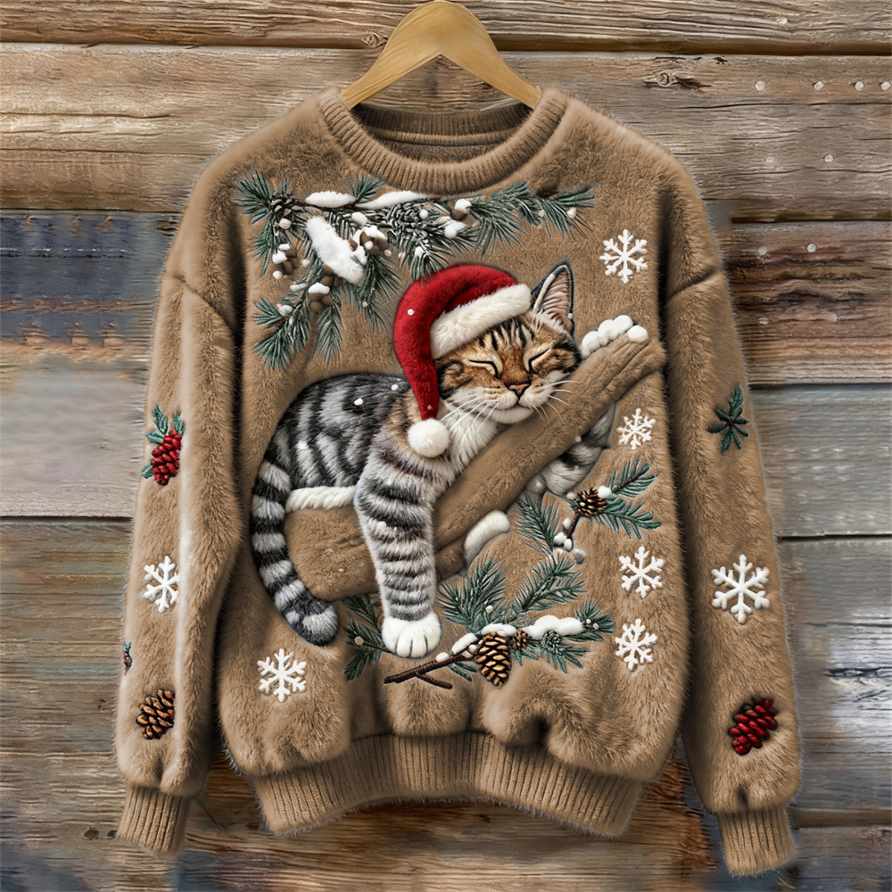GattoInverno™ | Soft Christmas Sweater for Women