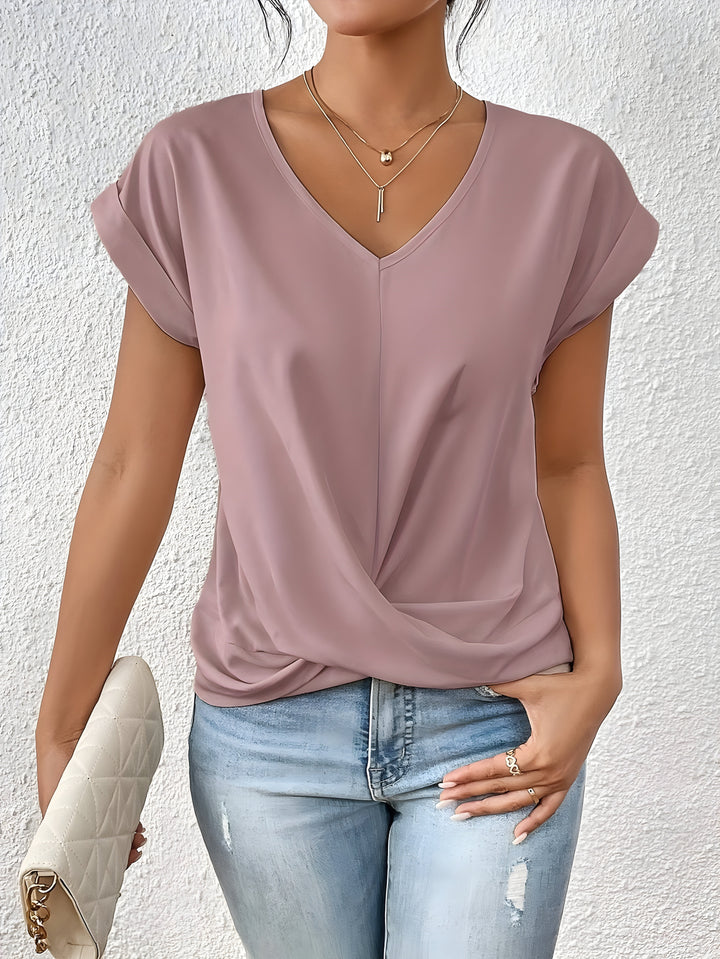 Annie Boutique™ | Relaxed Front Twist Top