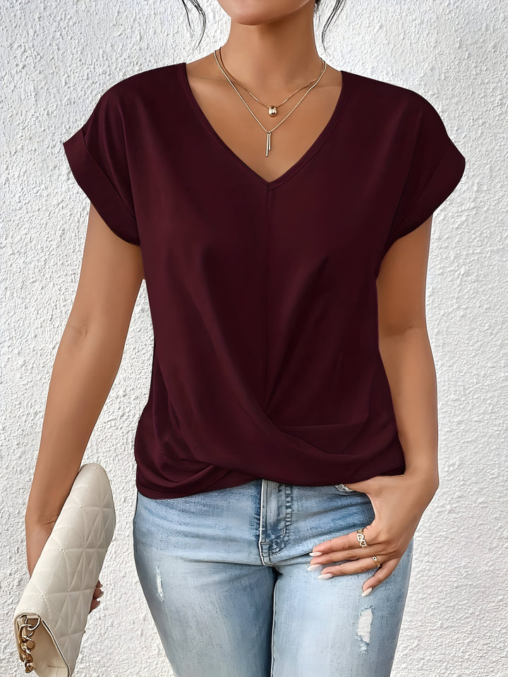 Annie Boutique™ | Relaxed Front Twist Top