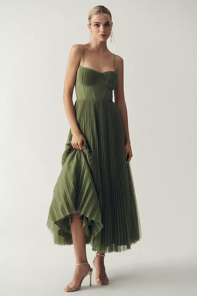 Annie Boutique™ | Green Luxury Dress