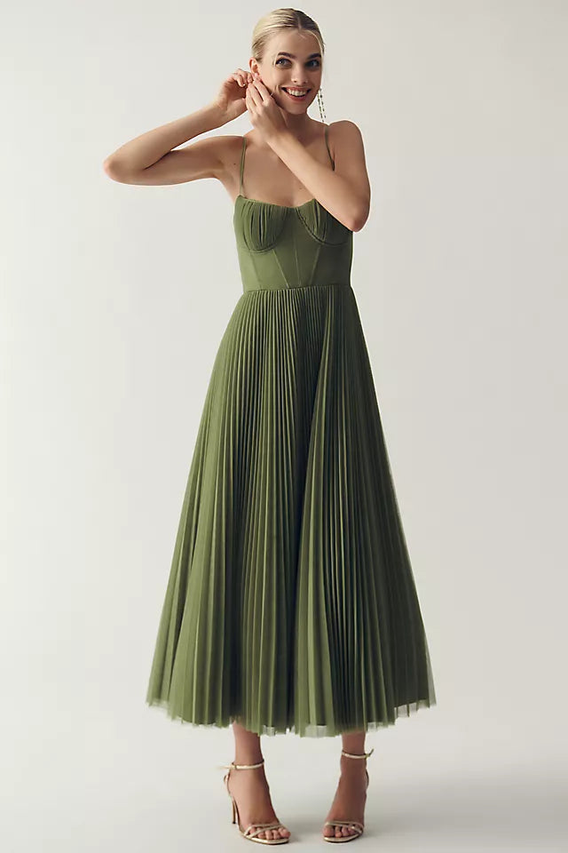 Annie Boutique™ | Green Luxury Dress