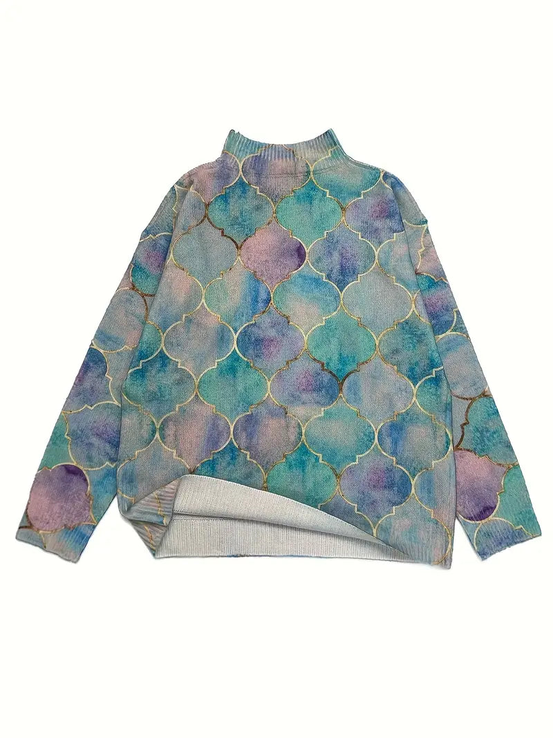 Annie Boutique™| Erica Aurora Glow Sweater