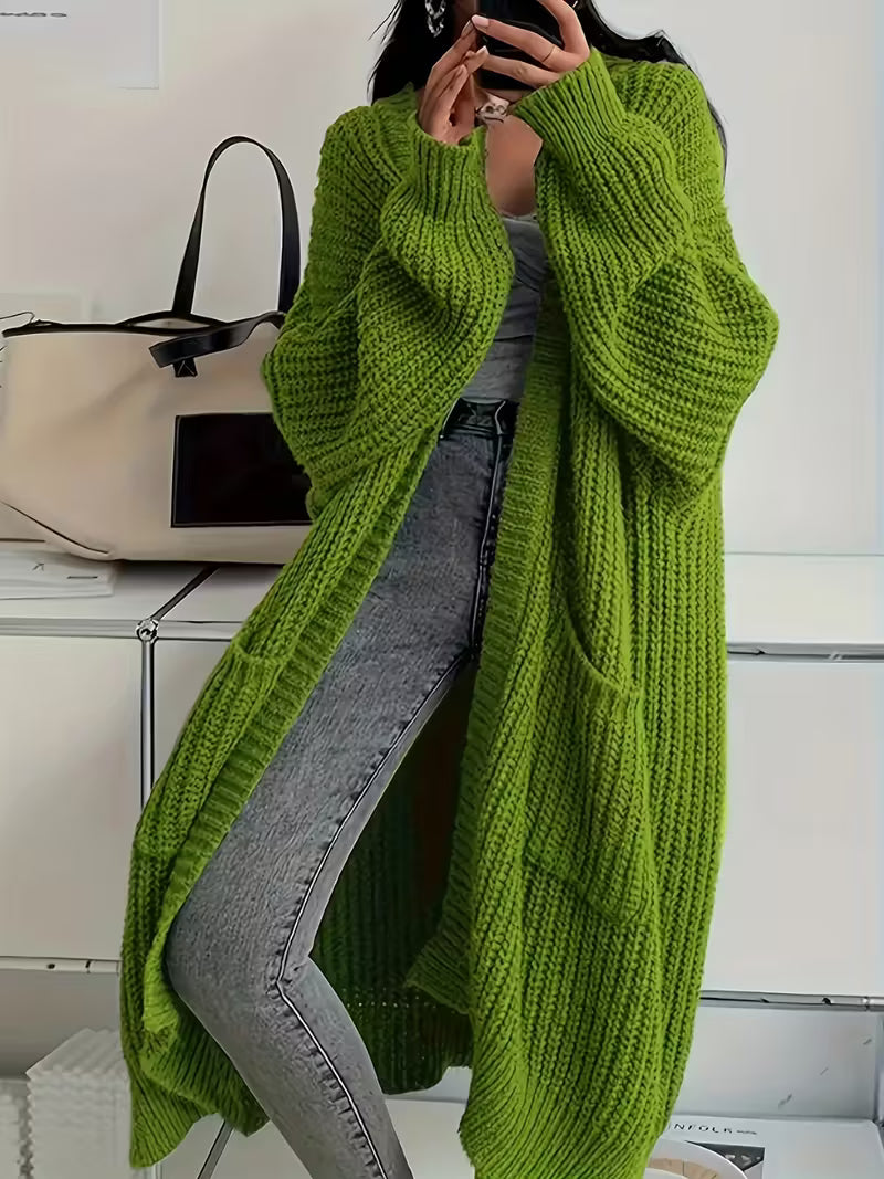 Annie Boutique™| Long Knitted Cardigan Women