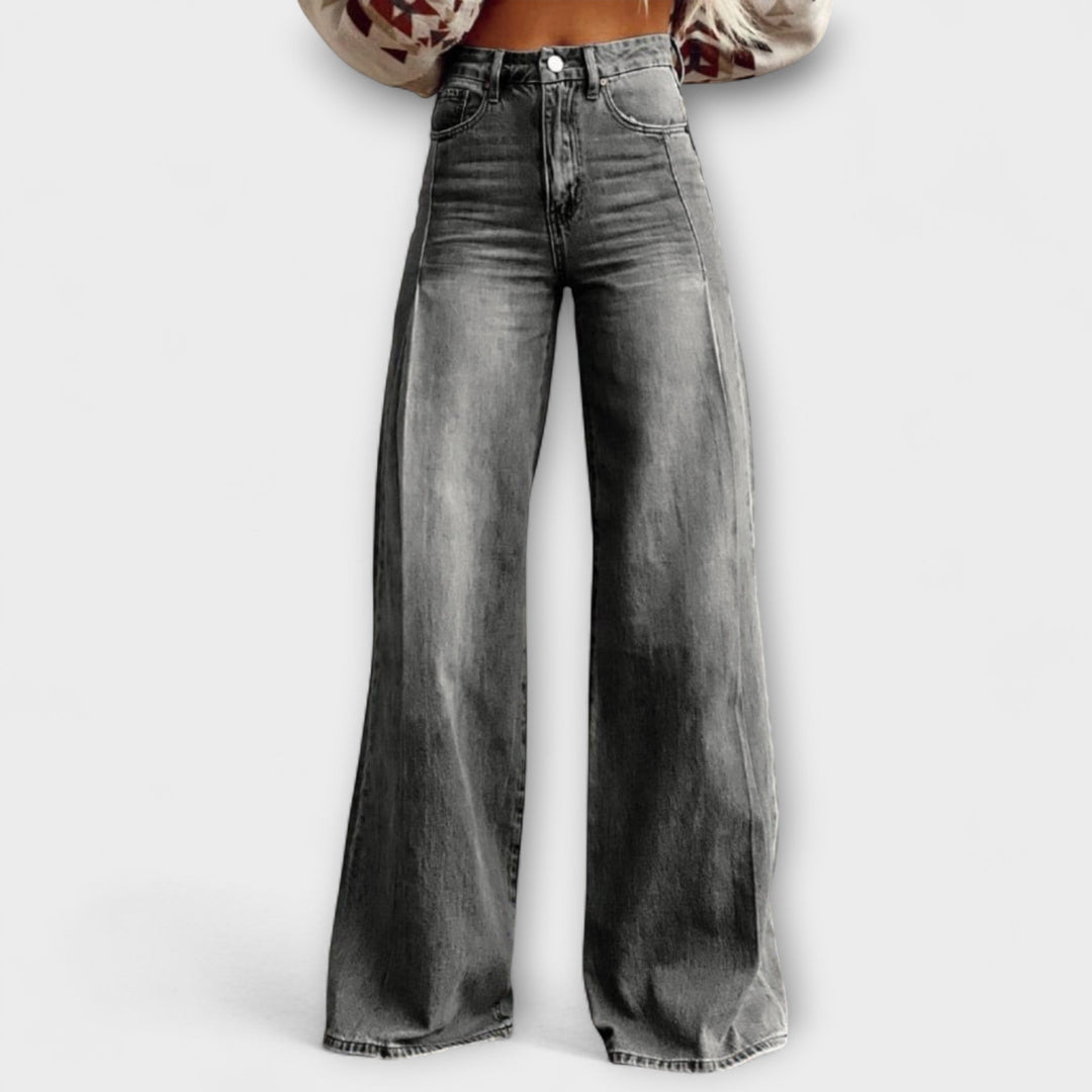Annie Boutique™ | Vintage Wide-Leg Denim