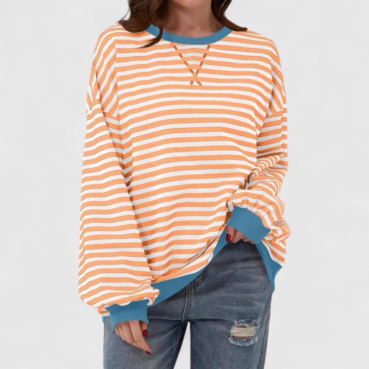 Annie Boutique™ | Classic Striped Sweater