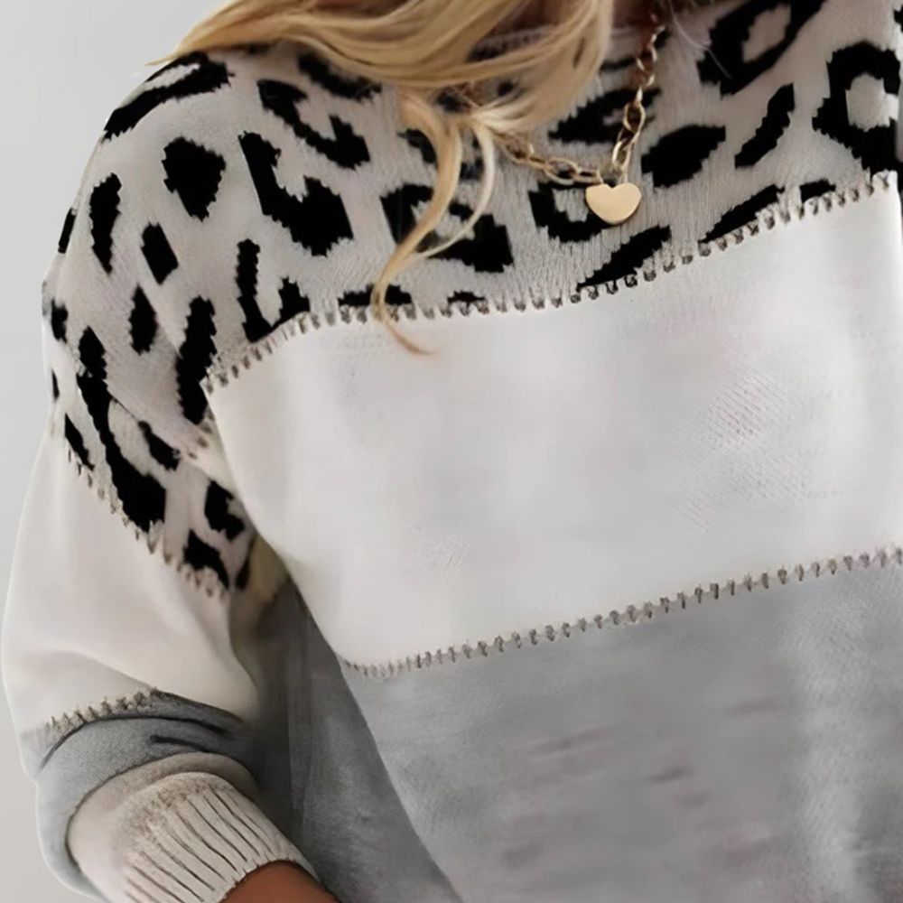 Annie Boutique™ | Leopard Print Jumper