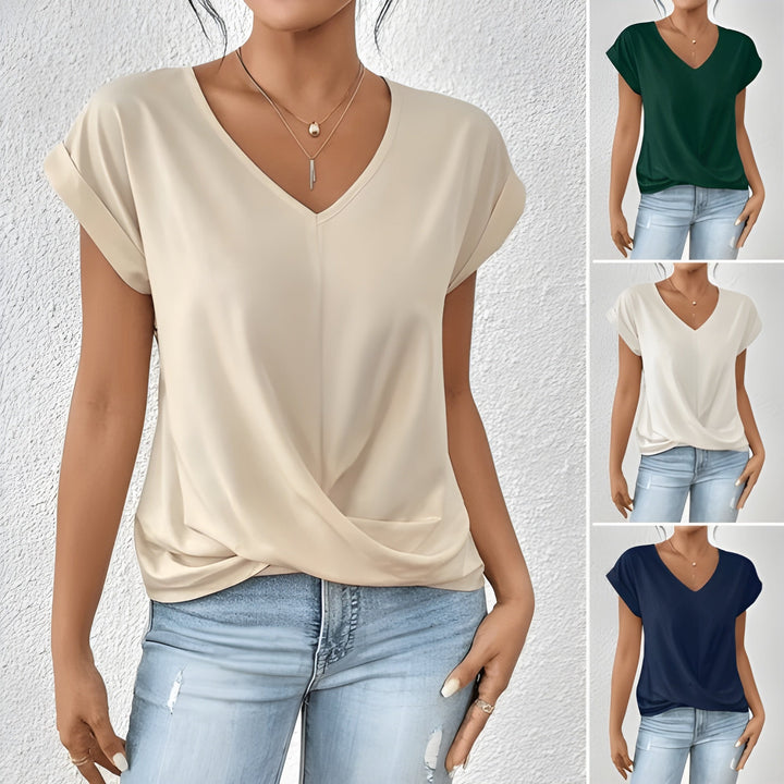 Annie Boutique™ | Relaxed Front Twist Top
