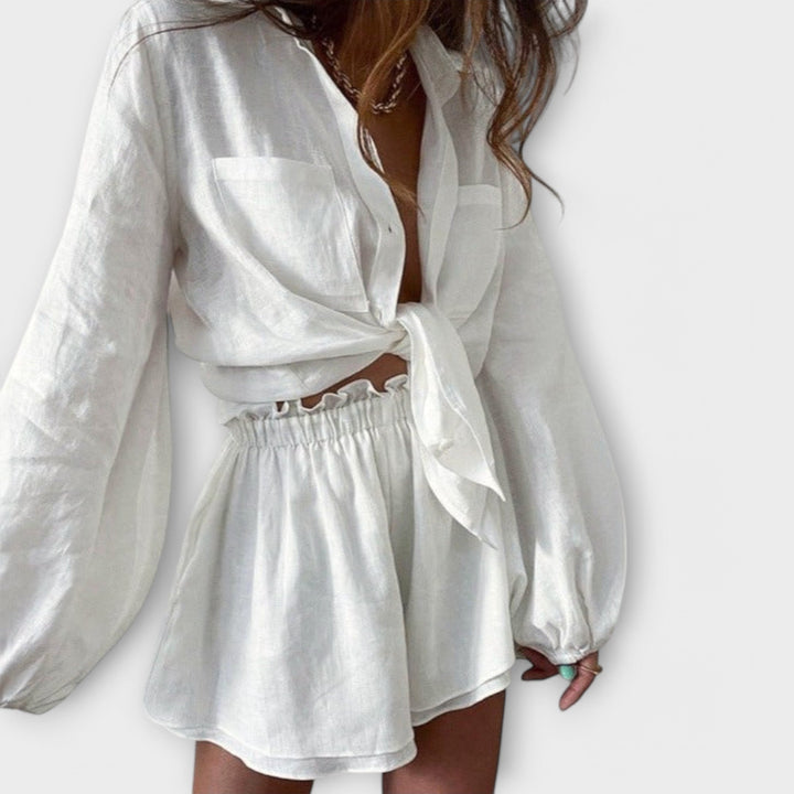 Annie Boutique™ | Blush Linen Set