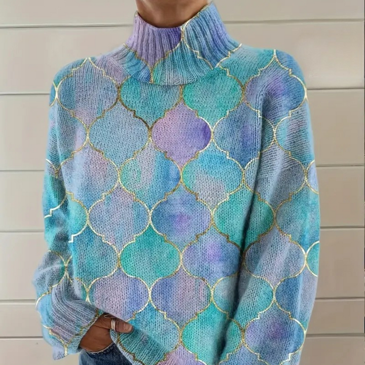 Annie Boutique™| Erica Aurora Glow Sweater