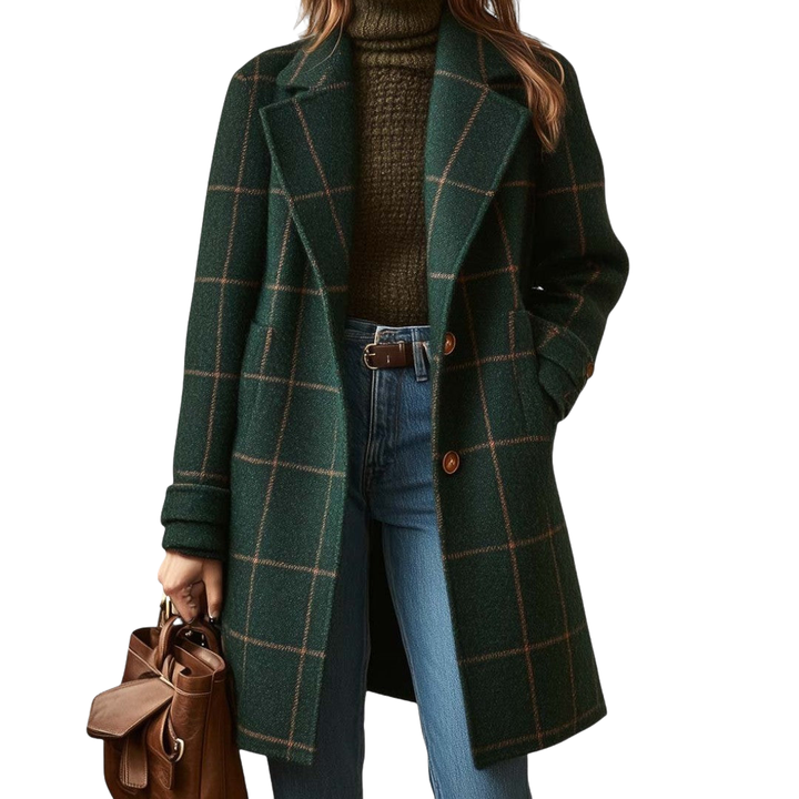 Annie Boutique™ | Classic Check Coat