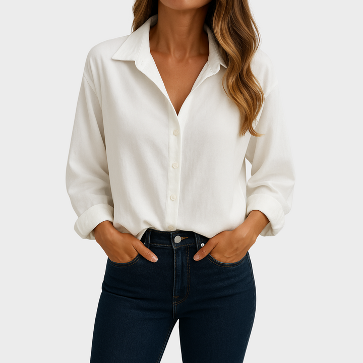 Annie Boutique™ | Stylish Buttoned Blouse