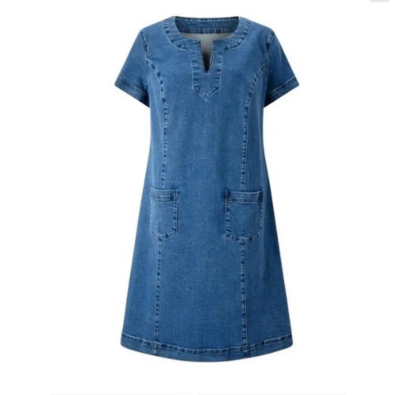 Annie Boutique™ | Soft Denim Dress