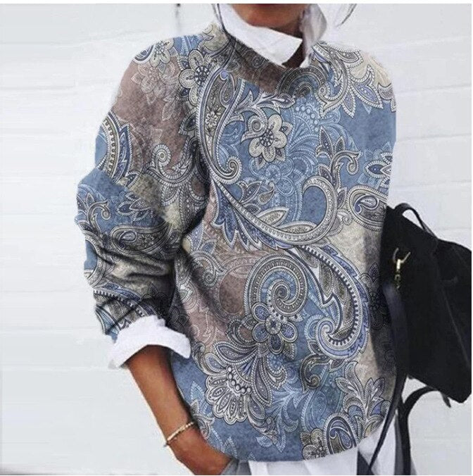 Annie Boutique™ | Trendy Floral Sweater