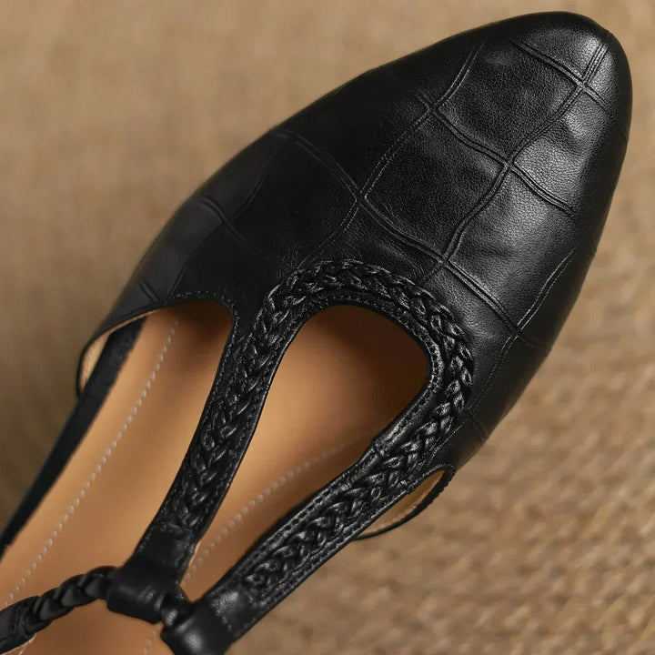 Annie Boutique™| Kepa Leather Mary Janes