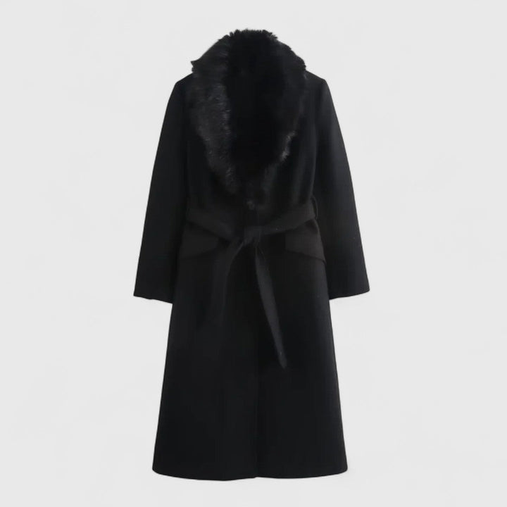 Evelyn – Belted Winter Coat