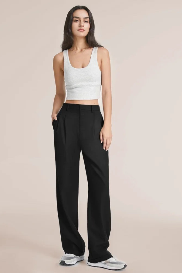 Annie Boutique™ | Wide Leg Tailored Pants