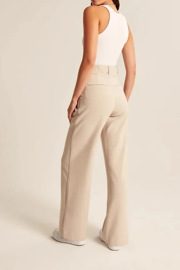 Annie Boutique™ | Wide Leg Tailored Pants