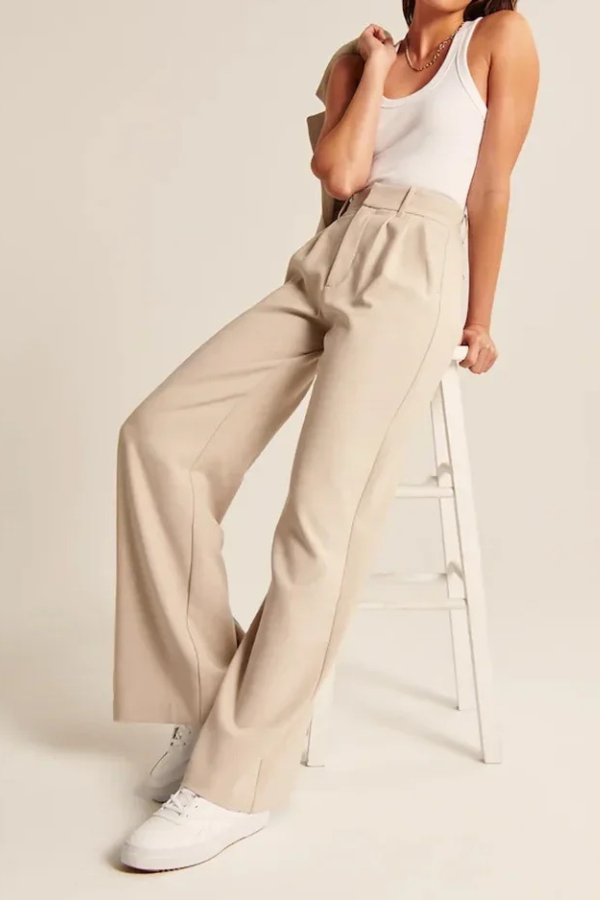 Annie Boutique™ | Wide Leg Tailored Pants