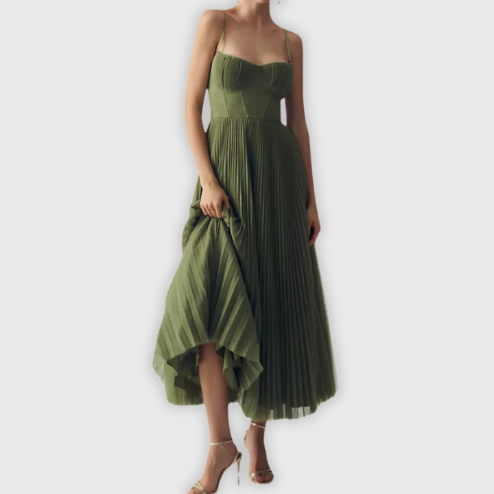 Annie Boutique™ | Green Luxury Dress