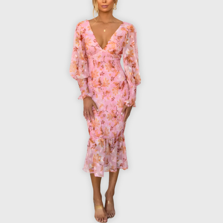 Annie Boutique™ | Elegant Floral Dress