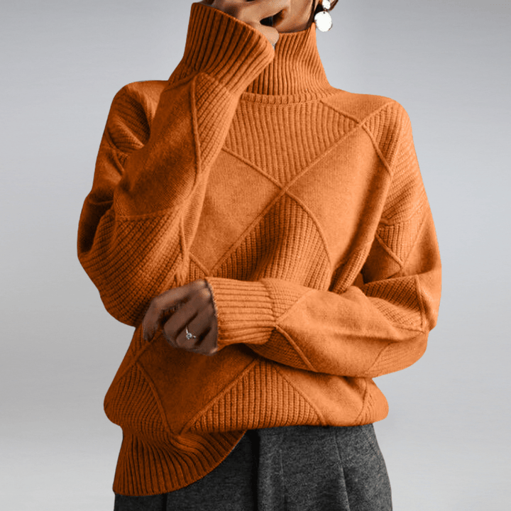 Annie Boutique | Abby Soft Turtleneck Sweater