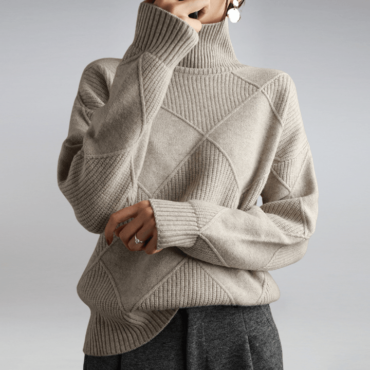 Annie Boutique | Abby Soft Turtleneck Sweater