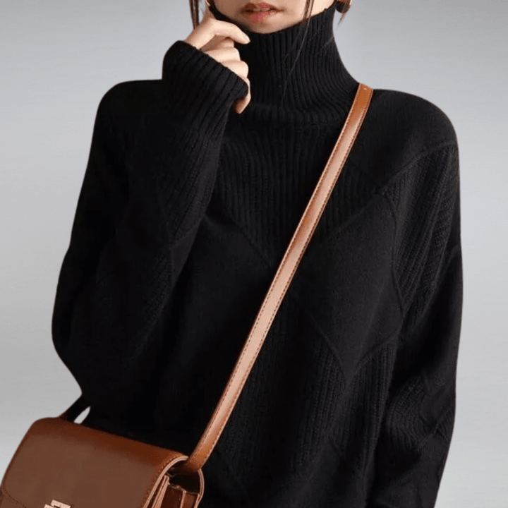 Annie Boutique | Abby Soft Turtleneck Sweater
