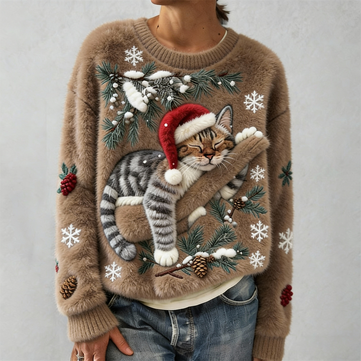 GattoInverno™ | Soft Christmas Sweater for Women