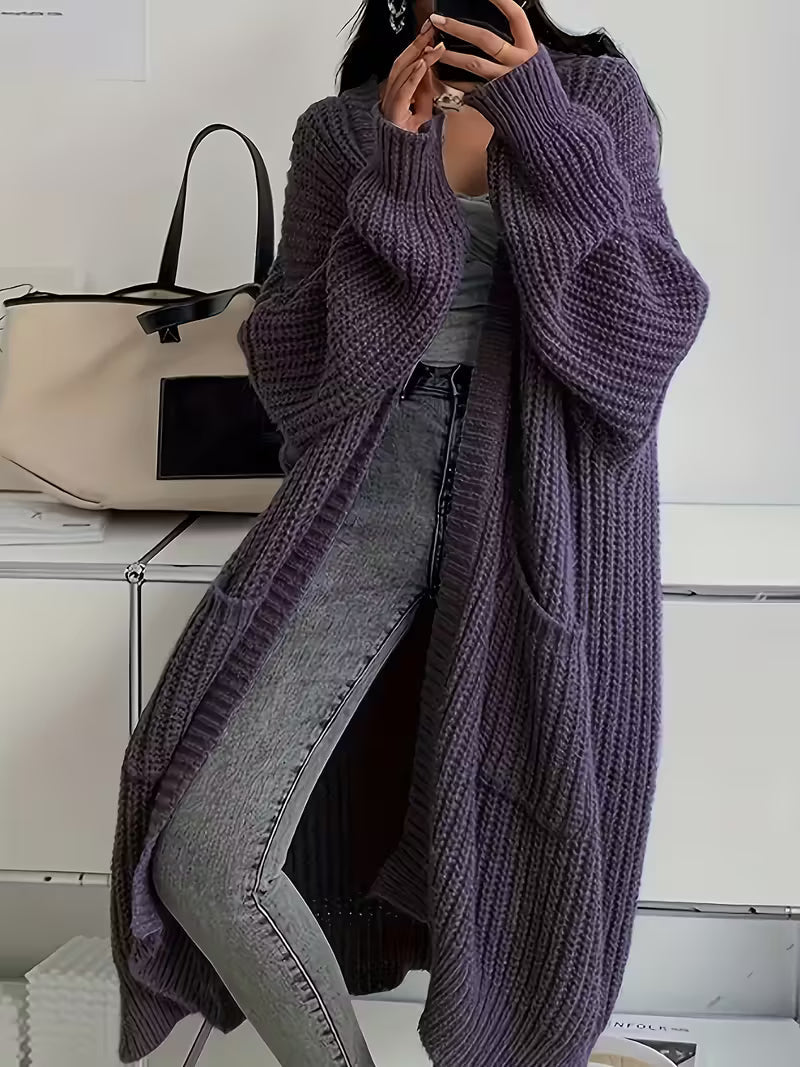 Annie Boutique™| Long Knitted Cardigan Women