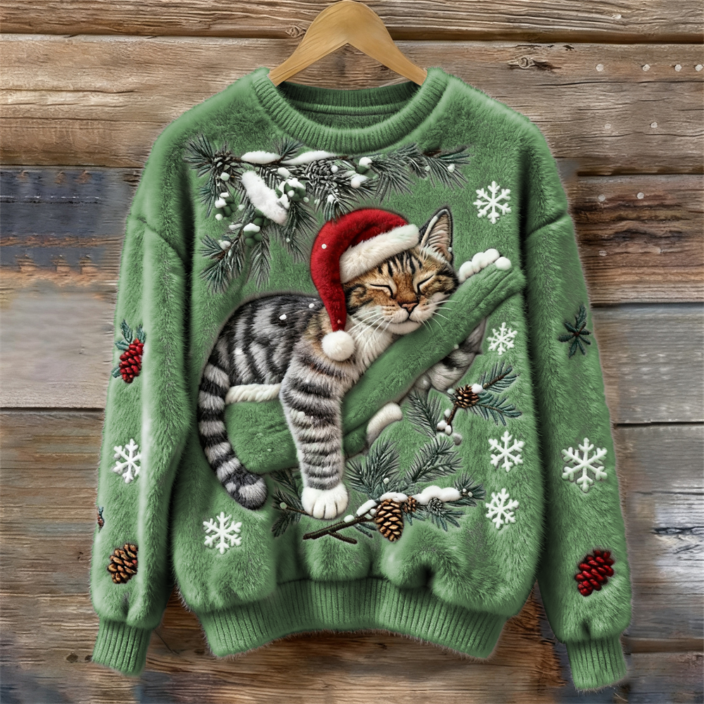 GattoInverno™ | Soft Christmas Sweater for Women