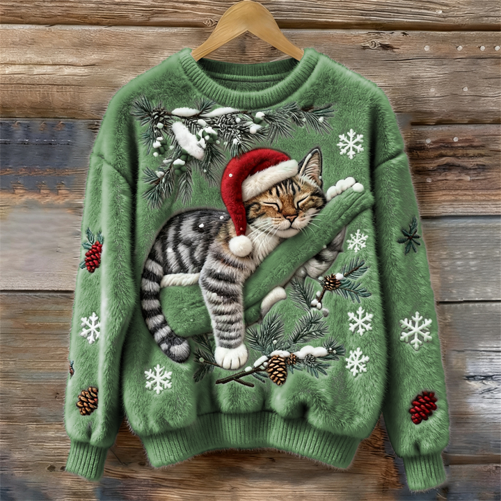 GattoInverno™ | Soft Christmas Sweater for Women
