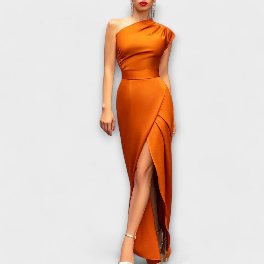 Annie Boutique™ | Elegant One-Shoulder Dress