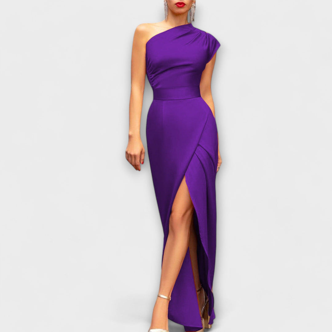 Annie Boutique™ | Elegant One-Shoulder Dress