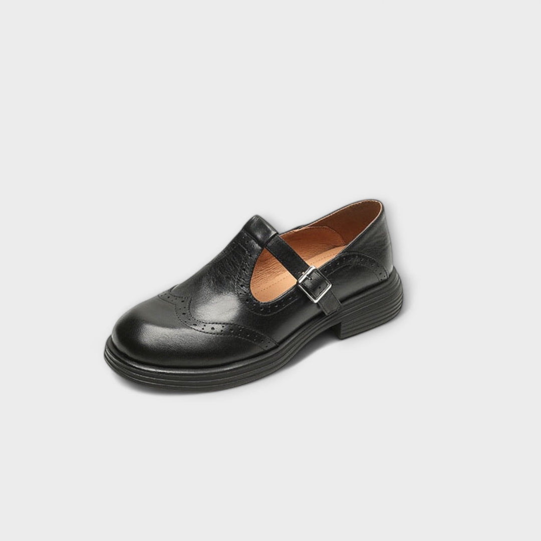 Madeleine™ | Classic Genuine Leather Mary Janes
